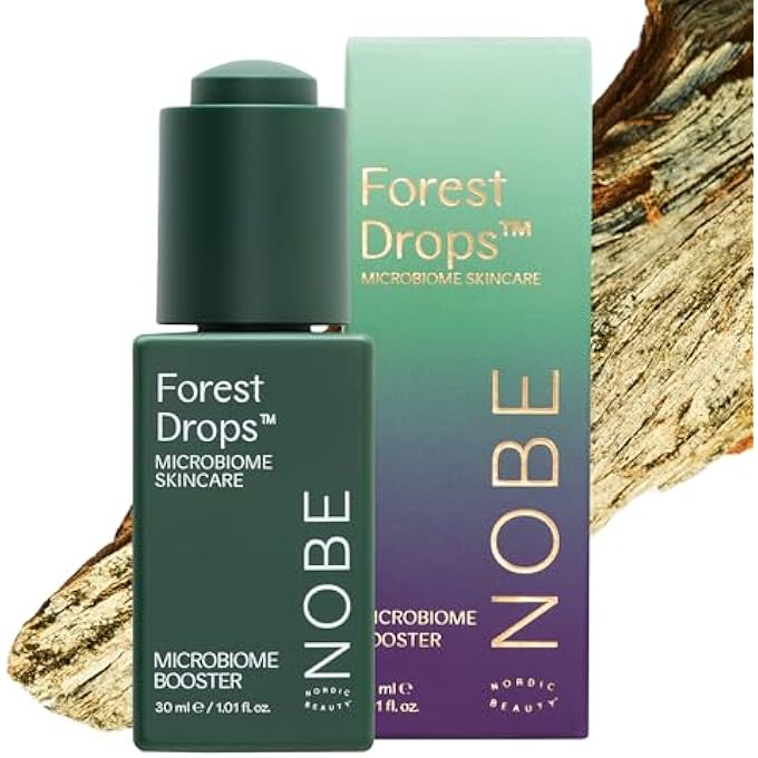 NOBE FOREST ELIXIR MICROBIOME BOOSTER 30ML - ECOCERT CERTIFIED NORDIC SKIN CARE SERUM - HIGHLY CONCENTRATED BOOSTER FOR ANTI-AGING & COLLAGEN CARE - Image 1